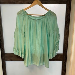 Very soft, flowy, cute top.